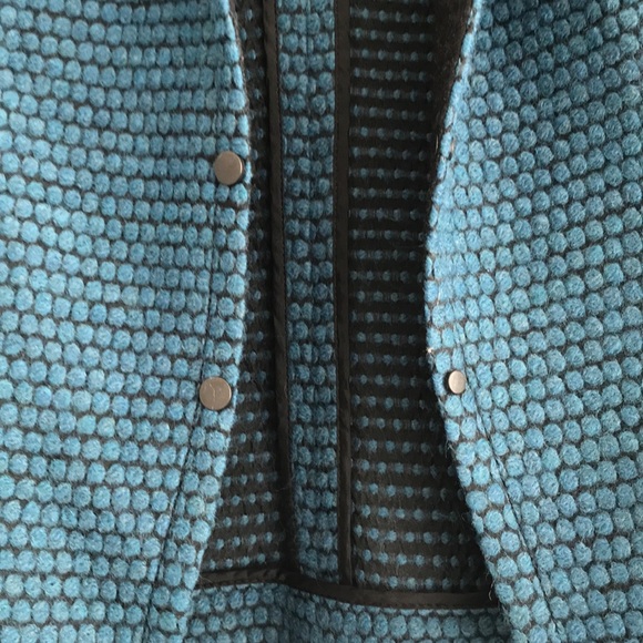 Akris Punto Teal Blazer - Picture 3 of 8